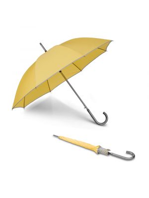 Klassischer Regenschirm aus Sterlingsilber mit Logo Ansicht 2