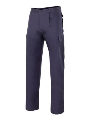 Pantalones de trabajo velilla multibolsillos vel343 de 100% algodón para personalizar vista 1