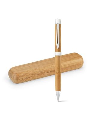 Luxus kugelschreiber bahia bambus ökologisch bilden 2