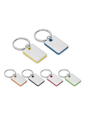 Schlüsselanhänger mit plakette becket metall bilden 2