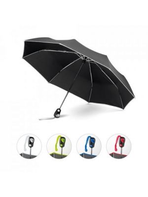 Faltbare regenschirme drizzle kunststoff mit werbung bilden 6