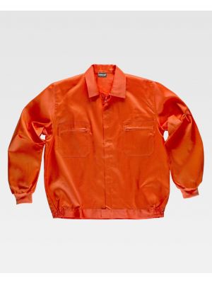Workteam Arbeitsjacken und Jacken Hemdkragenjacke mit Reißverschluss aus Polyester Ansicht 1