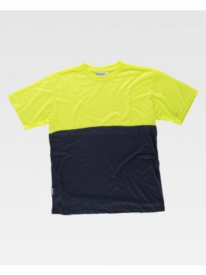 Reflektierende T-Shirts Workteam MC kombiniert Warnschutz in Polyester Ansicht 1