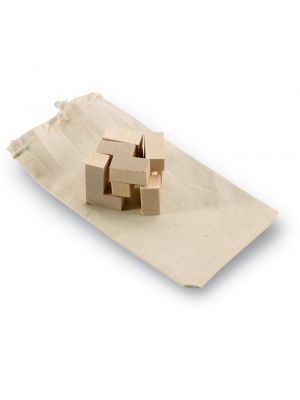 Juguetes y puzzles trikesnats puzzle de madera en bolsa de madera con impresión vista 1