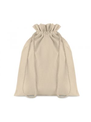 Personalisierte mittelgroße Taske-Taschen aus 100 % Baumwolle mit Logo Ansicht 1