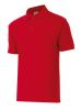 Kurzärmliges Arbeits-Poloshirt aus Velilla 105502 aus roter Baumwolle mit sichtbarem Aufdruck 1