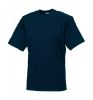Arbeits t shirts russell frs11000 french navy mit Logo bilden 1