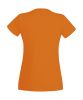 Kurzärmelige t shirts fruit of the loom frs13601 orange mit Werbung bilden 1