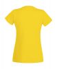 Kurzärmelige t shirts fruit of the loom frs13601 gelb mit Werbung bilden 1