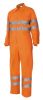 Overalls aus Velilla-Baumwolle mit hoher Sichtbarkeit und reflektierende Overalls orange fluoreszierend Ansicht 1