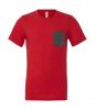 Kurzärmelige t shirts bella frs15606 heather red/deep heather zu personalisieren bilden 1