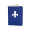 Hülle für reisepapiere klimba pvc blau gedruckt bilden 1