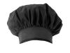 Velilla Küchenhüte Französischer Hut 190 gr schwarze Baumwolle zum Anpassen Ansicht 1