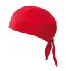 Velilla Küchenhüte Hut mit Streifen 190 gr aus roter Baumwolle zum Anpassen Ansicht 1