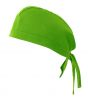 Küchenhüte Velilla-Hut mit Streifen 190 g hellgrüne Baumwolle zum Anpassen Ansicht 1