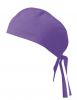 Velilla Küchenhüte Hut mit Streifen 190 g lila Baumwolle zum Anpassen Ansicht 1