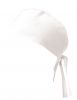 Velilla Küchenhüte Hut mit Streifen 190 gr weiße Baumwolle zum Anpassen Ansicht 1