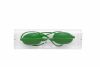 Gafas de sol personalizadas adorix de silicona verde para personalizar vista 1