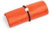 Faltbare beutel conel polyester orange mit Werbung bilden 1