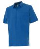 Velilla Arbeitshemden mit kurzen Ärmeln und einer Tasche aus blauer Baumwolle Ansicht 1
