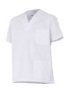 Casacas Sanitär Velilla weißes Pyjama-Hemd Kurzarm weiße Baumwolle mit sichtbarem Aufdruck 1