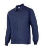 Arbeitsjacken und -jacken velilla marineblaue Baumwolljacke mit sichtbarem Aufdruck 1