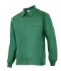 Arbeitsjacken und Jacken velillagrüne Baumwolljacke mit sichtbarem Aufdruck 1