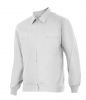 Arbeitsjacken und Jacken velilla weiße Baumwolljacke mit sichtbarem Aufdruck 1