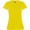 Technische t shirts roly montecarlo woman polyester gelb mit Logo bilden 1