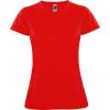 Technische t shirts roly montecarlo woman polyester rot mit Logo bilden 1