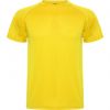 Technische t shirts roly montecarlo kids polyester gelb bilden 1