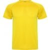 Technische t shirts roly montecarlo polyester gelb mit Logo bilden 1