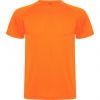 Technische t shirts roly montecarlo polyester fluor orange mit Logo bilden 1