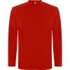 Langärmelige t shirts roly extreme 100% baumwolle rot gedruckt bilden 1