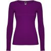 Langärmelige t shirts roly extreme woman 100% baumwolle purpur gedruckt bilden 1