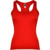 Träger t shirts roly carolina woman 100% baumwolle rot zu personalisieren bilden 1