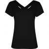 Kurzärmelige t shirts roly agnese woman baumwolle schwarz zu personalisieren bilden 1
