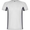 Technische t shirts roly shanghai kids polyester weiß graphit zu personalisieren bilden 1