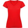 Kurzärmelige t shirts roly victoria woman 100% baumwolle rot mit Werbung bilden 1