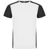 Technische t shirts roly zolder polyester weiß schwarz meliert bilden 1