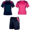 Sportsausrüstung roly set sport salas polyester navy fluor pink gedruckt bilden 1