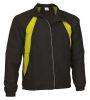 Technische sweatshirts valento boston cq schwarz gelb fluor mit logo ansicht 1