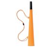 Bocinas y silbatos arribba! trompeta de estadio con cuerda de plástico naranja para personalizar vista 1