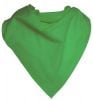 Einfarbige 52x52 grüne quadratische Schals aus Polyester-Popeline mit Logo Ansicht 1