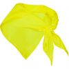 Glatte taschentücher roly festero polyester gelb gedruckt bilden 1