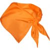 Glatte taschentücher roly festero polyester orange gedruckt bilden 1