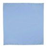 Hellblaue Valentino-Bandana-Schals aus einfarbigem Polyester mit sichtbarem Aufdruck 1