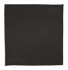 Einfaches Valentino-Bandana aus schwarzem Polyester mit sichtbarem Aufdruck 1